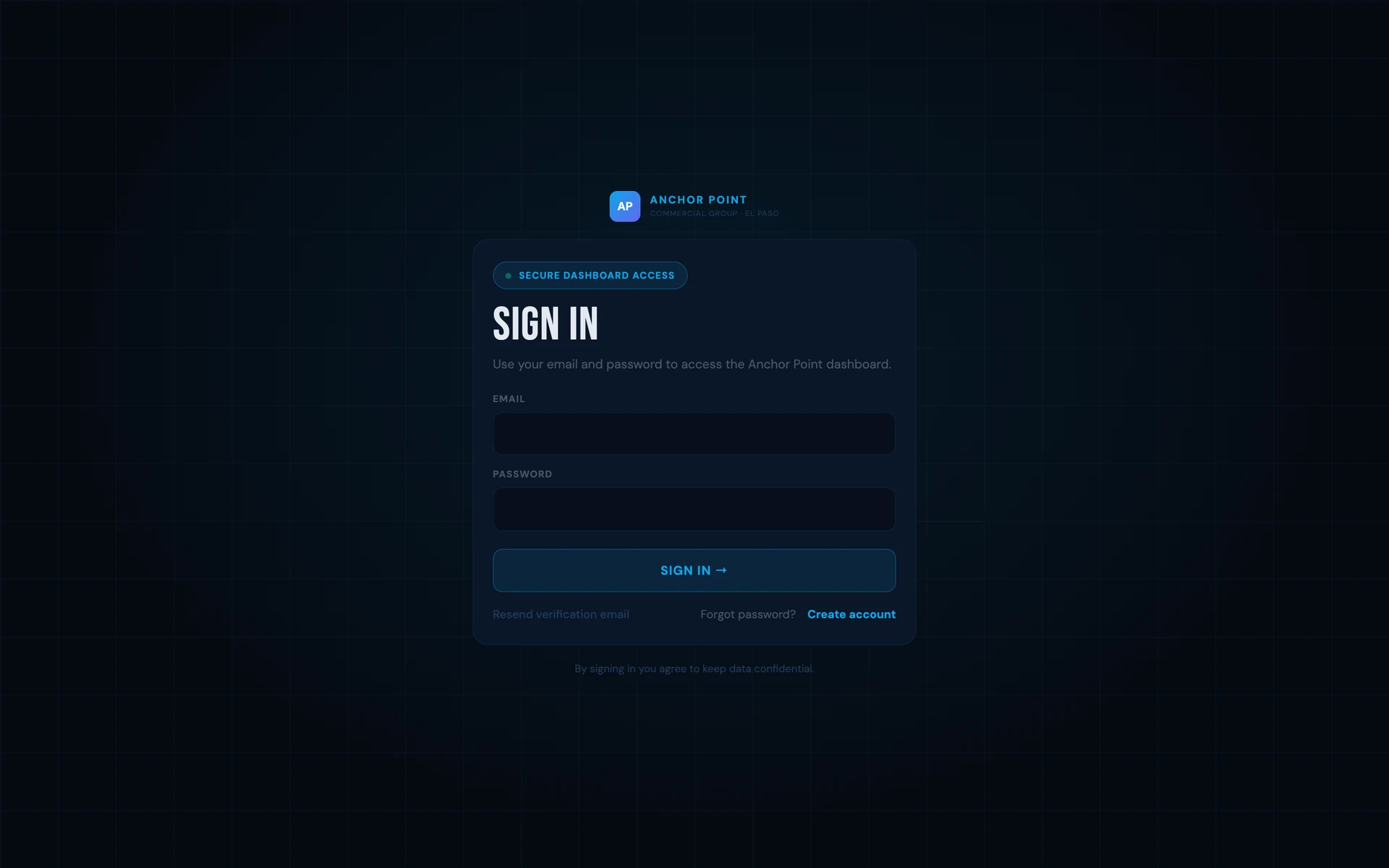 Dashboard access: The door to the team dashboard.
